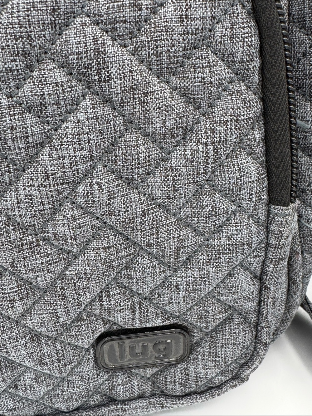 Lug Carousel XL Diamond Quilted Multi-Pocket Functional Crossbody Bag - Picture 14 of 16